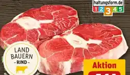 REWE Center Metzgerei Landbauern Rinder-Beinscheiben Angebot