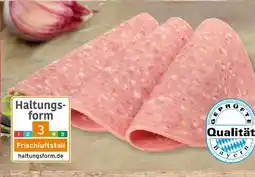 REWE Center Metzgerei Landbauern Schiller Strohschwein Bierkugel Angebot
