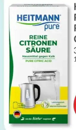 Budni Heitmann Pure Reine Citronensäure Pulver Angebot