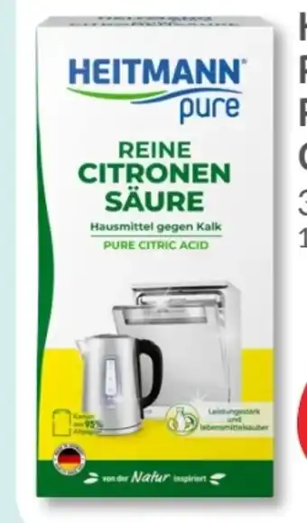 Budni Heitmann Pure Reine Citronensäure Pulver Angebot