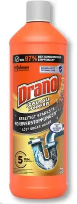 Budni Drano Rohrfrei Power-Gel Angebot