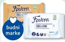 Budni Favora Feuchtes Toilettenpapier Deluxe Angebot