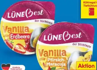 Netto Marken-Discount Lünebest Joghurt Vanilla Erdbeere Angebot