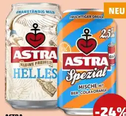 PENNY Brauerei Astra Hell Angebot