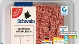 Edeka Gut & Günstig Schweine Hackfleisch Angebot