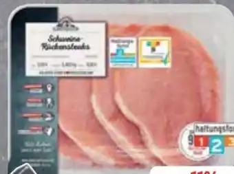 Edeka Gutfleisch Schweine-Rückensteak Angebot