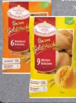 Edeka Coppenrath & Wiese Unsere Goldstücke 9 Weizenbrötchen Angebot