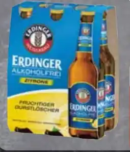 Edeka Erdinger Weißbräu Zitrone Alkoholfrei Angebot