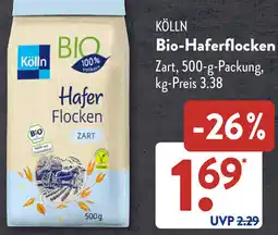 Aldi Süd KÖLLN Bio-Haferflocken Angebot
