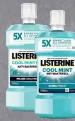 Edeka Listerine Mundspülung Cool Mint Angebot