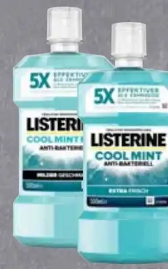 Edeka Listerine Mundspülung Cool Mint Angebot