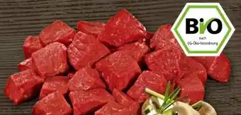 REWE Center Bio-Rindergulasch Angebot