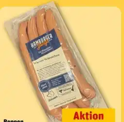REWE Center Hamburger Jungs Wiener Würstchen Angebot