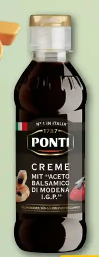 REWE Ponti Creme mit Aceto Balsamico Di Modena Angebot