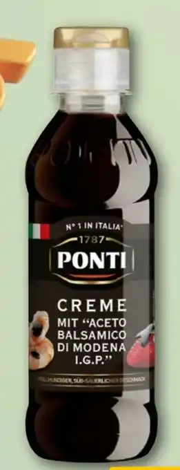 REWE Ponti Creme mit Aceto Balsamico Di Modena Angebot