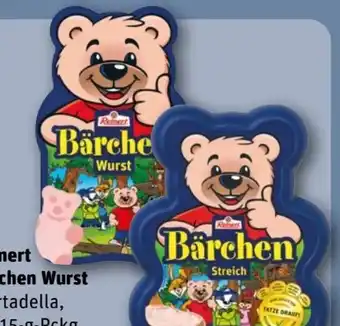 REWE Reinert Bärchen-Wurst Mortadella Angebot