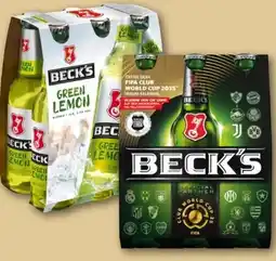 REWE Center Beck's Green Lemon Angebot