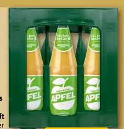REWE Mein Becker's Bester Apfelsaft Angebot