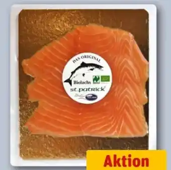 REWE Center St. Patrick Bio Lachs Angebot