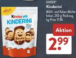 Aldi Süd KINDER Kinderini Angebot