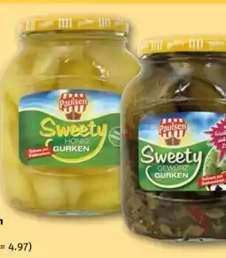 REWE Paulsen Sweety Honig Gurken Angebot