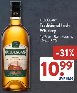 Aldi Süd KILBEGGAN Traditional Irish Whiskey Angebot