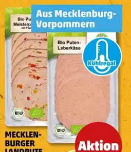 PENNY Mecklenburger Landpute Bio Puten-Leberkase Angebot