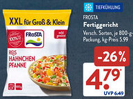 Aldi Süd FROSTA Fertiggericht Angebot