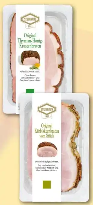 REWE Steinhaus Krustenbraten Angebot