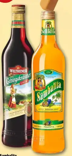 REWE Sambalita Exotic-Likör Angebot