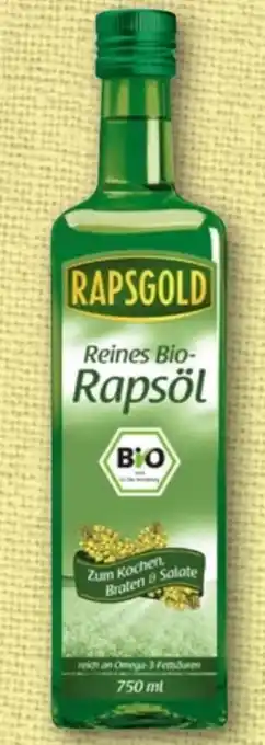 REWE Rapsgold Reines Bio-Rapsöl Angebot