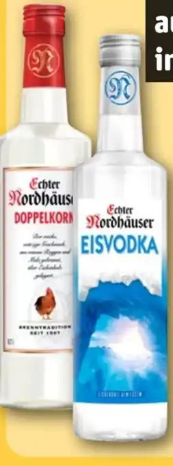 REWE Echter Nordhäuser Eisvodka Angebot