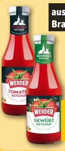 REWE Werder Tomaten Ketchup Angebot