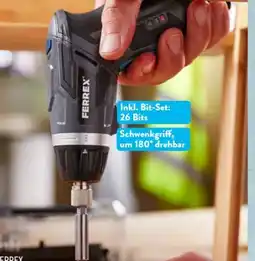 Aldi Süd Ferrex Akku-Handschrauber Angebot