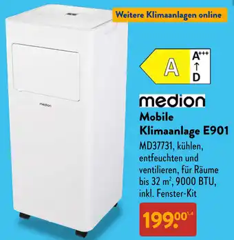 Aldi Süd Medion Mobile Klimaanlage E901 Angebot
