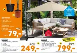Globus Baumarkt PRIMASTER Ampelschirm ,,Catania" Angebot