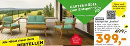 Globus Baumarkt Lounge Set „Lovina" Angebot