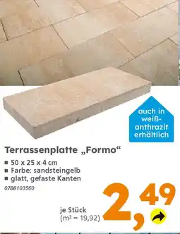 Globus Baumarkt Terrassenplatte „,Formo❝ Angebot
