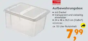 Globus Baumarkt Sunware Aufbewahrungsbox Angebot