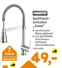 Globus Baumarkt PRIMASTER Spültischarmatur ,,Jena“ Angebot
