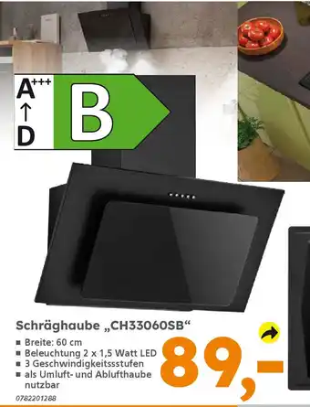 Globus Baumarkt Schräghaube „,CH33060SB" Angebot