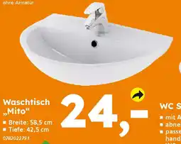 Globus Baumarkt Waschtisch „Mito" Angebot