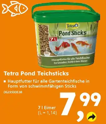 Globus Baumarkt Tetra Pond Teichsticks Angebot