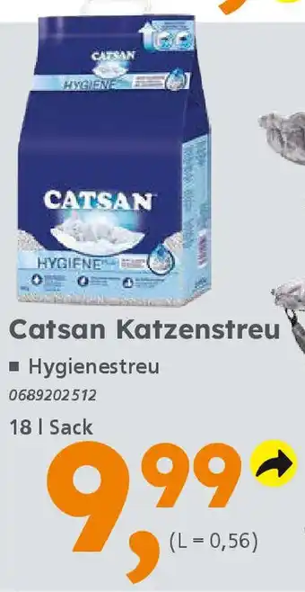 Globus Baumarkt Catsan Katzenstreu Angebot