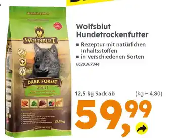 Globus Baumarkt Wolfsblut Hundetrockenfutter Angebot