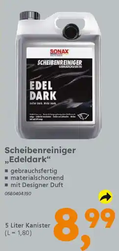 Globus Baumarkt SONAX Scheibenreiniger „Edeldark" Angebot