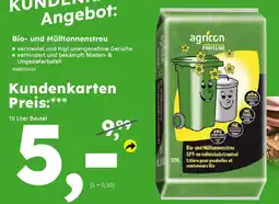 Globus Baumarkt agrícon Bio- und Mülltonnenstreu Angebot