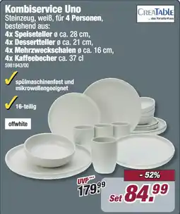 Poco CREATABLE Kombiservice Uno Angebot