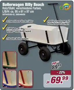 Poco Sunny Bollerwagen Billy Beach Angebot