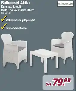 Poco PROGARDEN Balkonset Akita Angebot